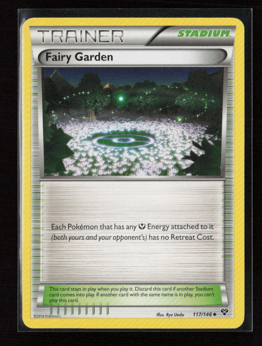 Fairy Garden Uncommon XY Base Set 117/146 MP