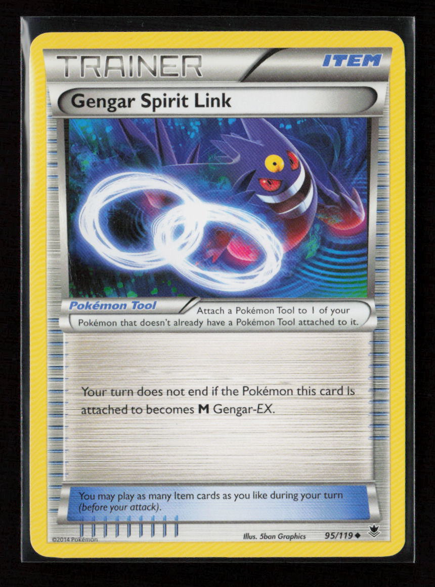 Gengar Spirit Link Uncommon XY - Phantom Forces 95/119 LP