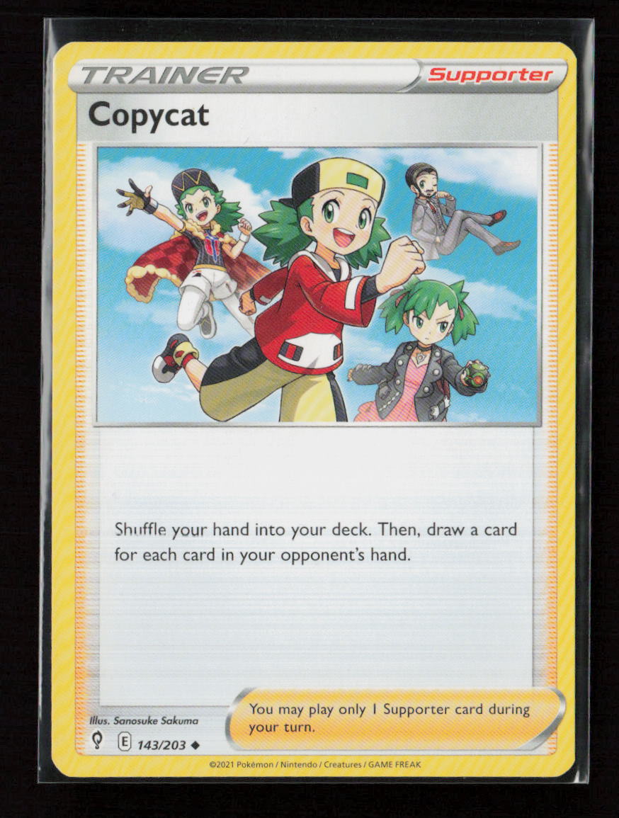 Copycat Uncommon SWSH07: Evolving Skies 143/203 LP