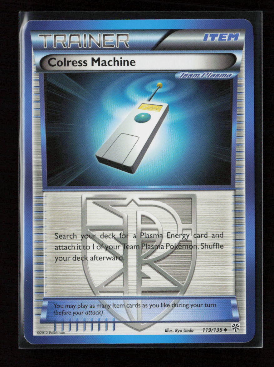 Colress Machine (Team Plasma) Uncommon Plasma Storm 119/135 NM