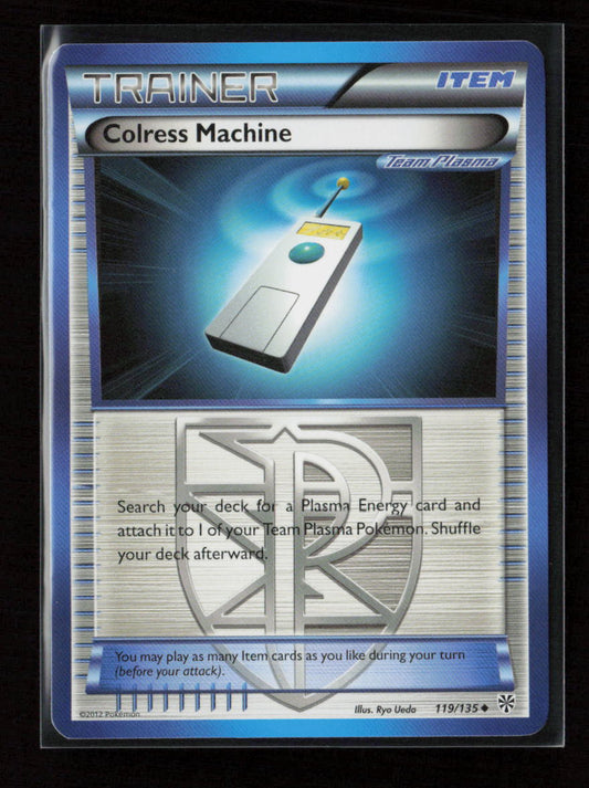 Colress Machine (Team Plasma) Uncommon Plasma Storm 119/135 NM