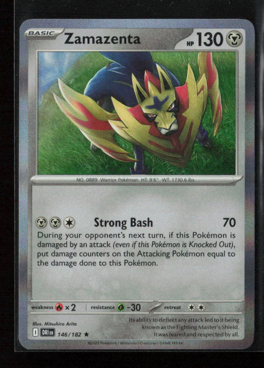 Zamazenta - Rare SV10: Destined Rivals 146/182 NM - Kang's Collectibles