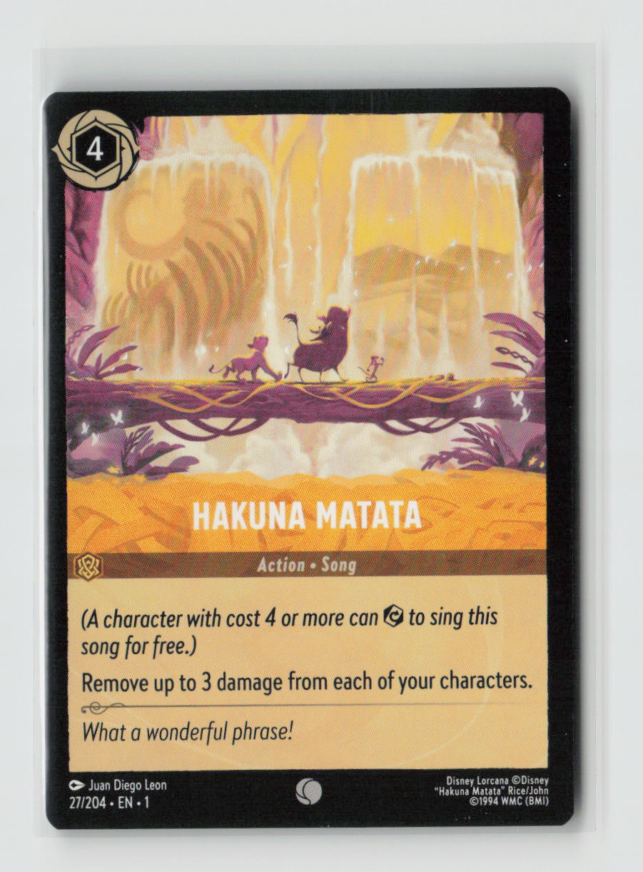 Hakuna Matata Common The First Chapter 27/204 NM