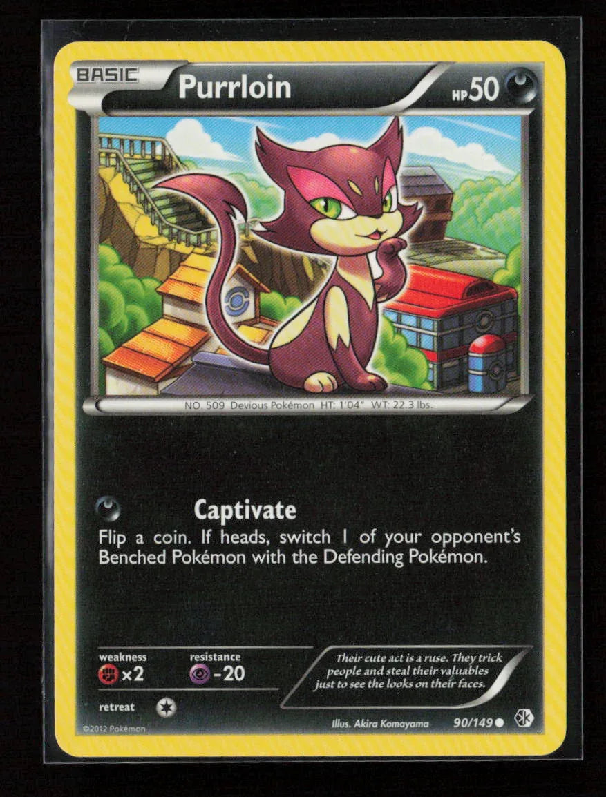 Purrloin Common Boundaries Crossed 90/149 NM - Kang's Collectibles