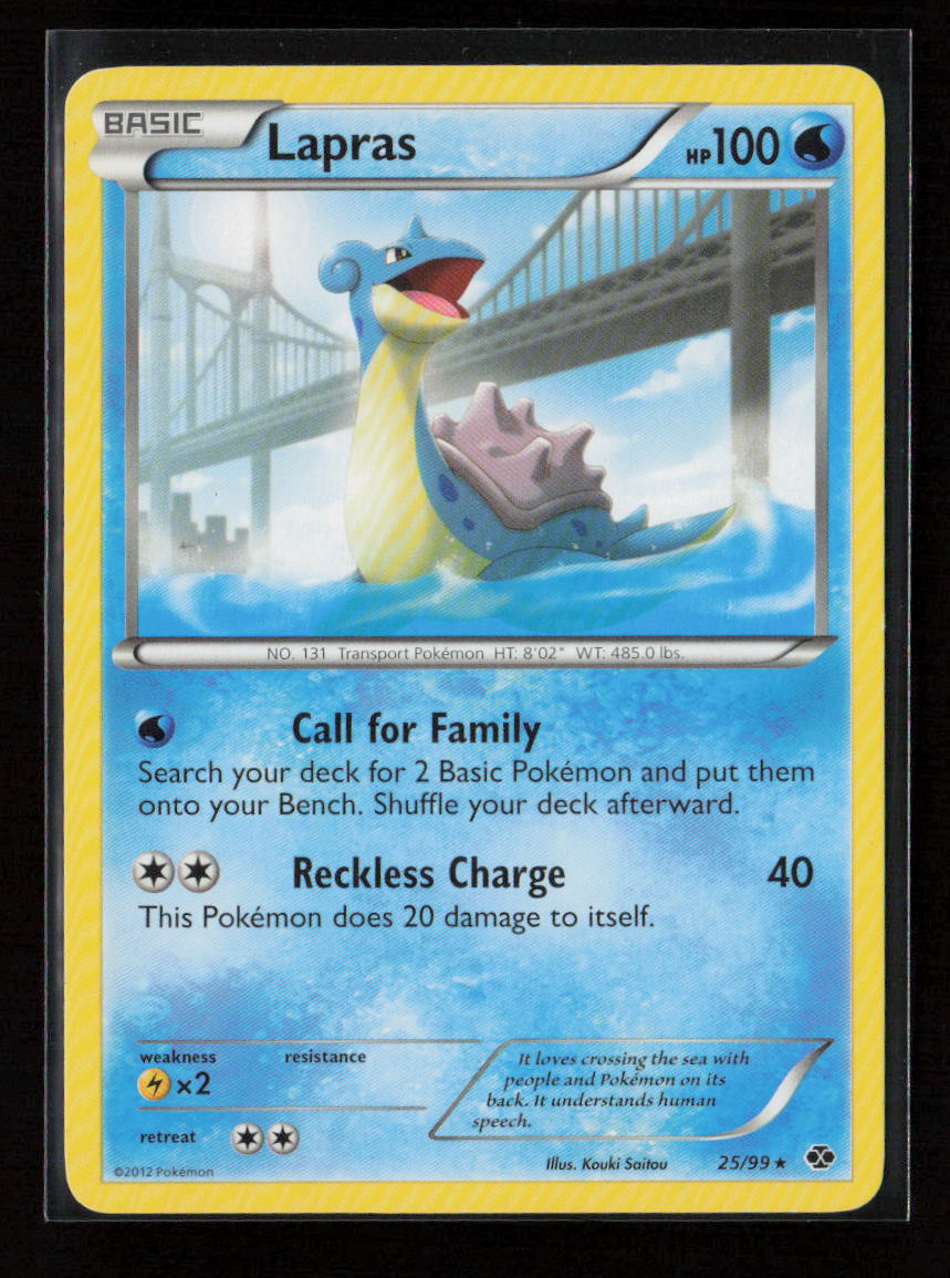 Lapras (25) Rare Next Destinies 25/99 MP