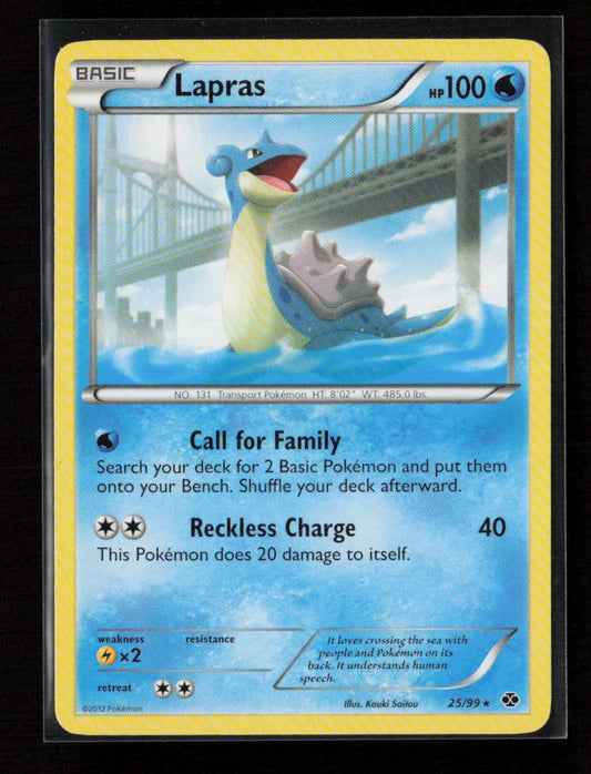 Lapras (25) Rare Next Destinies 25/99 LP - Kang's Collectibles