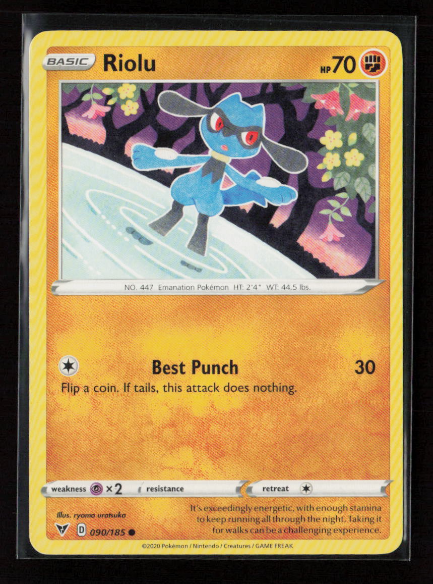 Riolu Common SWSH04: Vivid Voltage 090/185 LP