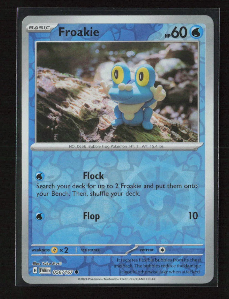 Froakie Common SV06: Twilight Masquerade 056/167 NM - Kang's Collectibles
