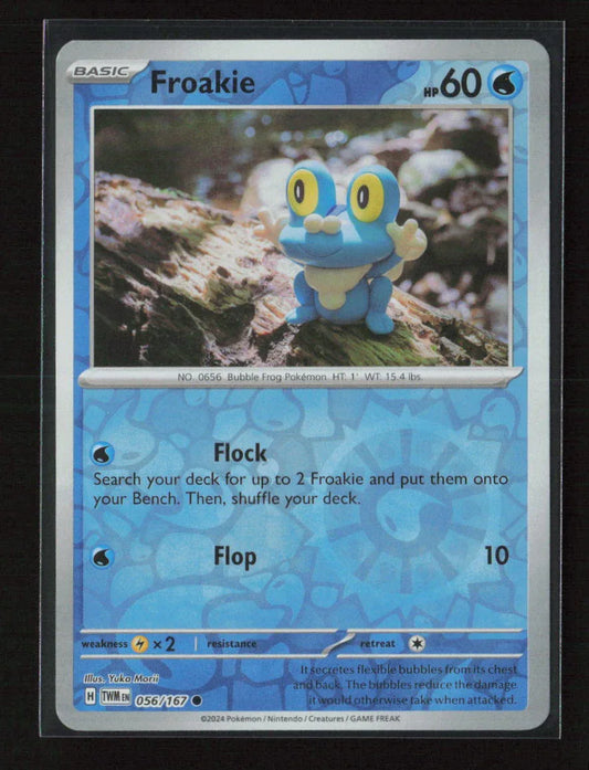 Froakie Common SV06: Twilight Masquerade 056/167 NM - Kang's Collectibles