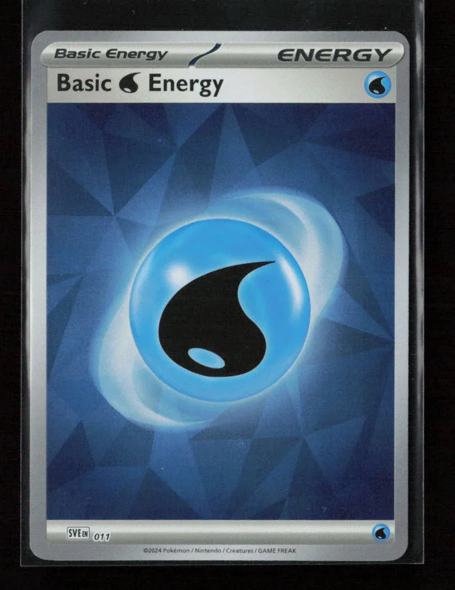 Basic Water Energy - Common SVE: Scarlet & Violet Energies 011 NM - Kang's Collectibles