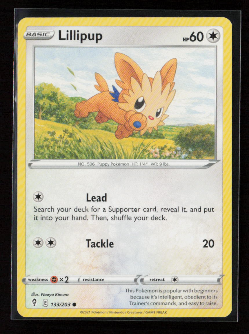 Lillipup Common SWSH07: Evolving Skies 133/203 LP
