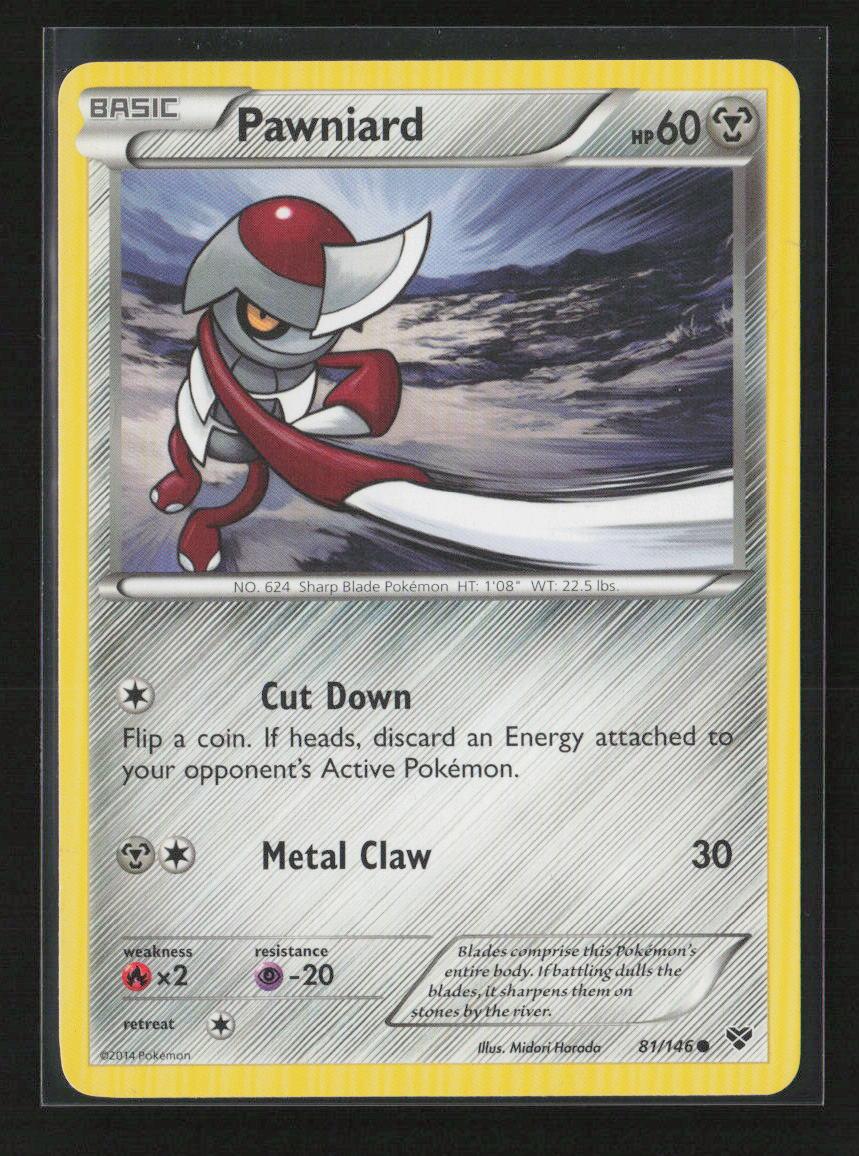 Pawniard Common XY Base Set 81/146 LP - Kang's Collectibles