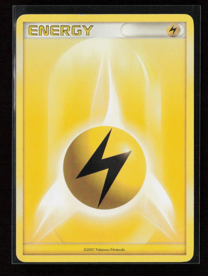 Lightning Energy (2007 Unnumbered D/P Style Non-Holo) Promo League & Championship Cards LP - Kang's Collectibles