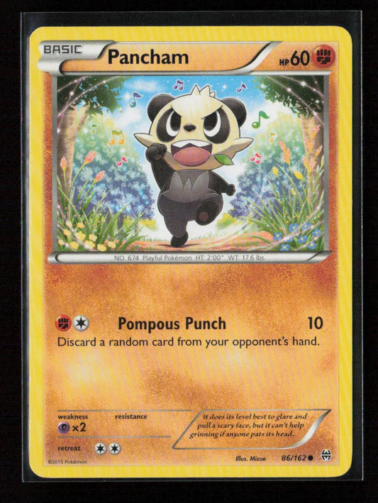 Pancham Common XY - BREAKthrough 86/162 NM - Kang's Collectibles