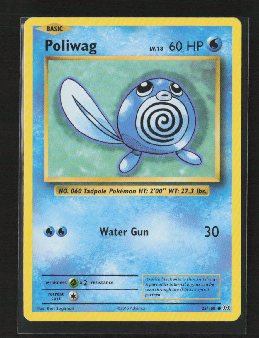 Poliwag Common XY - Evolutions 23/108 LP