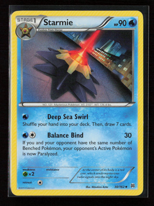Starmie Uncommon XY - BREAKthrough 30/162 LP