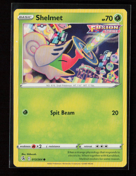 Shelmet Common SWSH08: Fusion Strike 013/264 LP