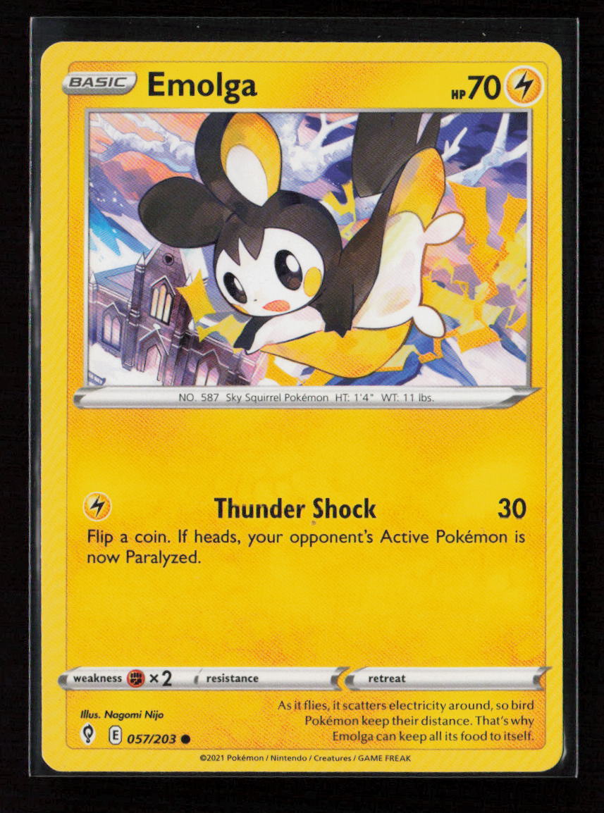 Emolga Common SWSH07: Evolving Skies 057/203 LP