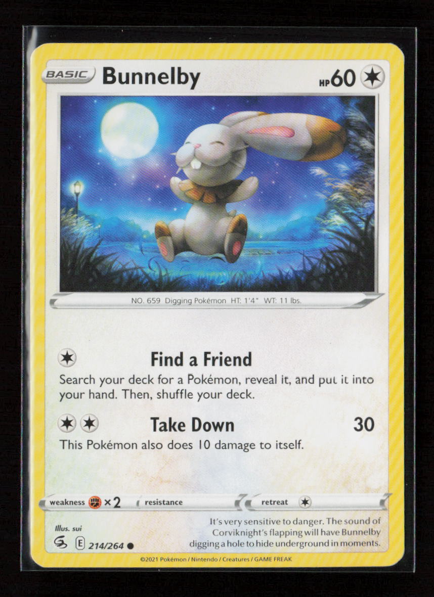 Bunnelby Common SWSH08: Fusion Strike 214/264 LP