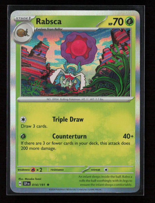 Rabsca Rare SV08: Surging Sparks 014/191 NM