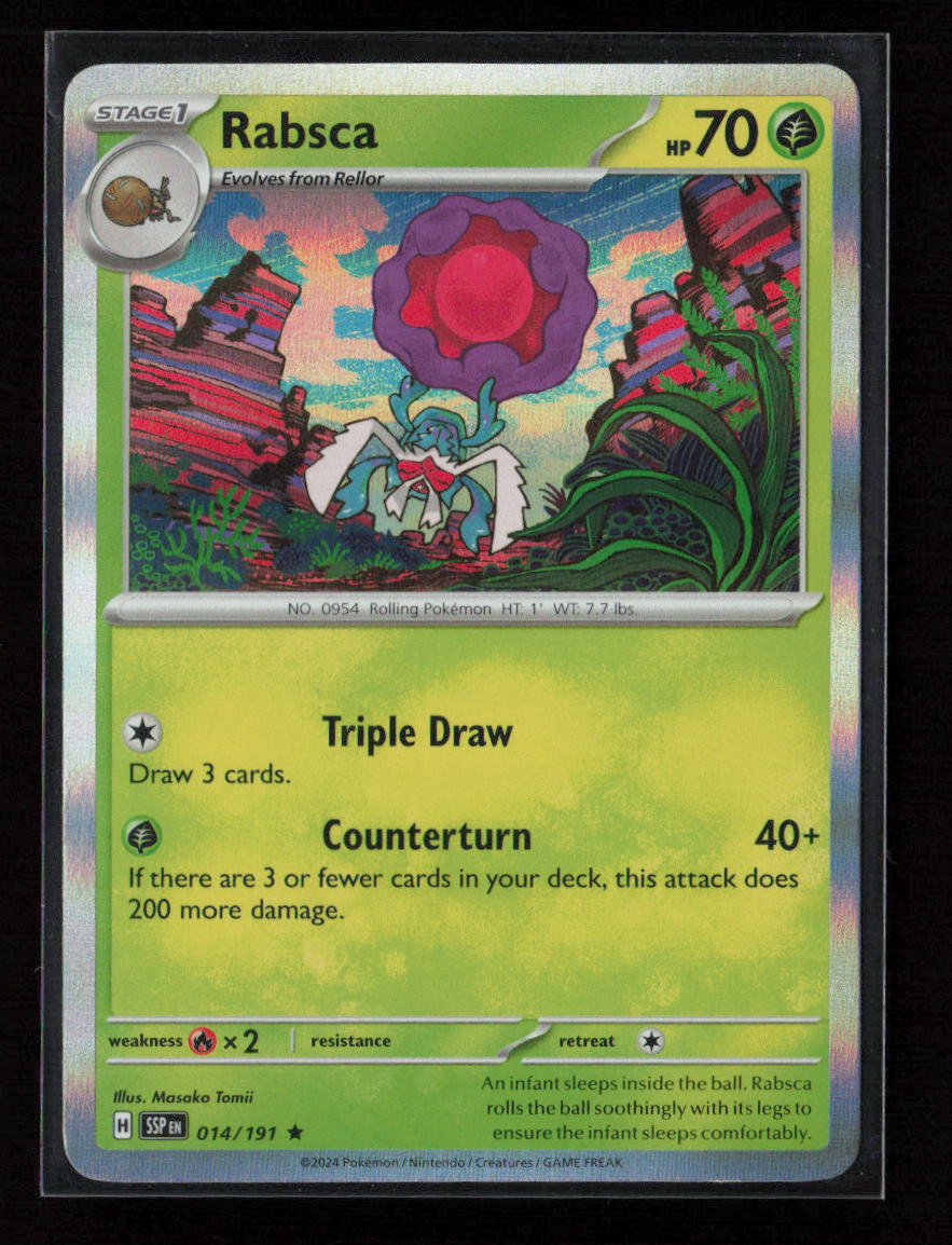 Rabsca Rare SV08: Surging Sparks 014/191 NM