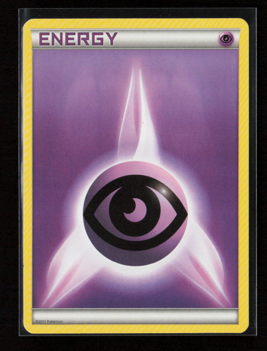 Psychic Energy (2011 Unnumbered) Promo League & Championship Cards NM