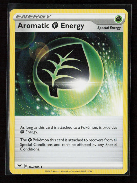 Aromatic Grass Energy Uncommon SWSH04: Vivid Voltage 162/185 LP