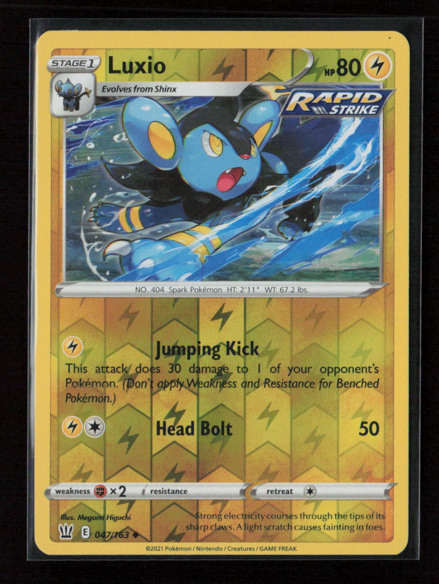 Luxio Uncommon SWSH05: Battle Styles 047/163 LP
