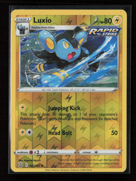 Luxio Uncommon SWSH05: Battle Styles 047/163 LP