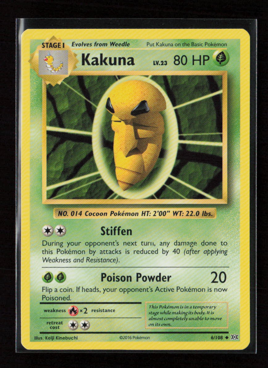 Kakuna Uncommon XY - Evolutions 6/108 LP