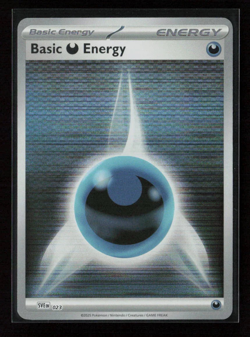 Basic Darkness Energy - Common SVE: Scarlet & Violet Energies 023 NM - Kang's Collectibles