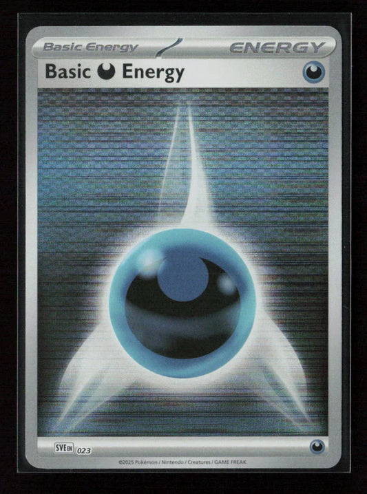 Basic Darkness Energy - Common SVE: Scarlet & Violet Energies 023 NM - Kang's Collectibles