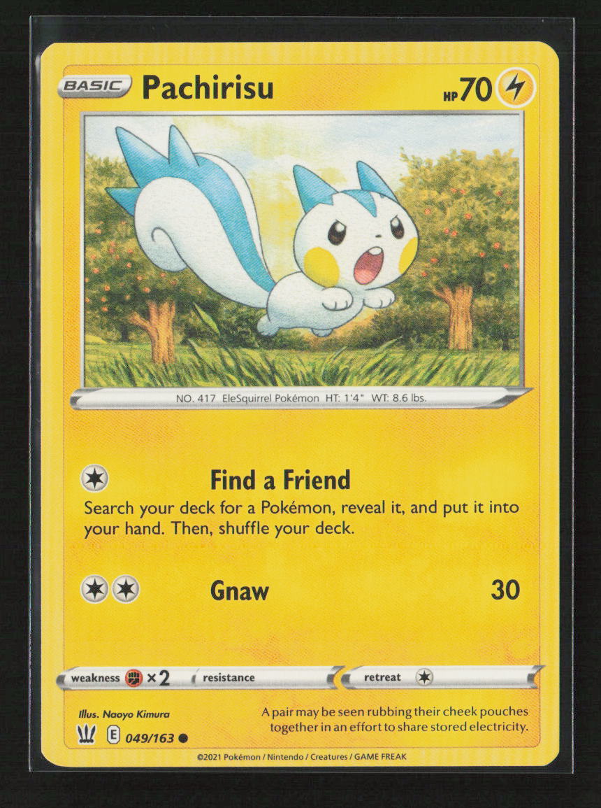 Pachirisu Common SWSH05: Battle Styles 049/163 LP