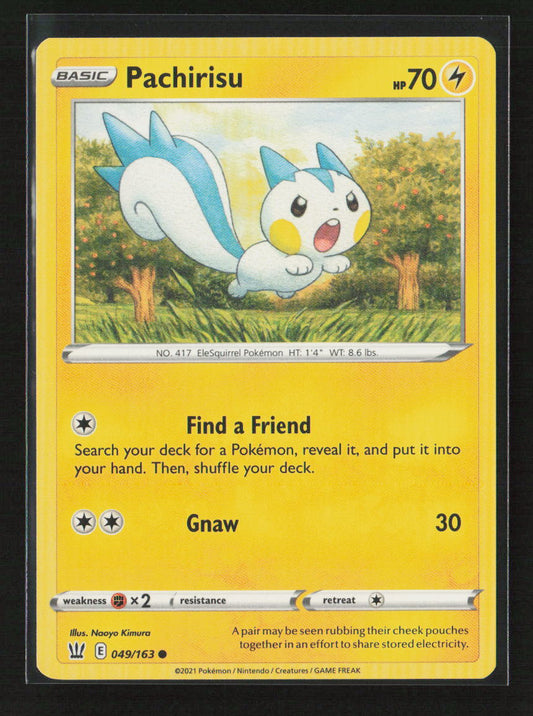 Pachirisu Common SWSH05: Battle Styles 049/163 LP