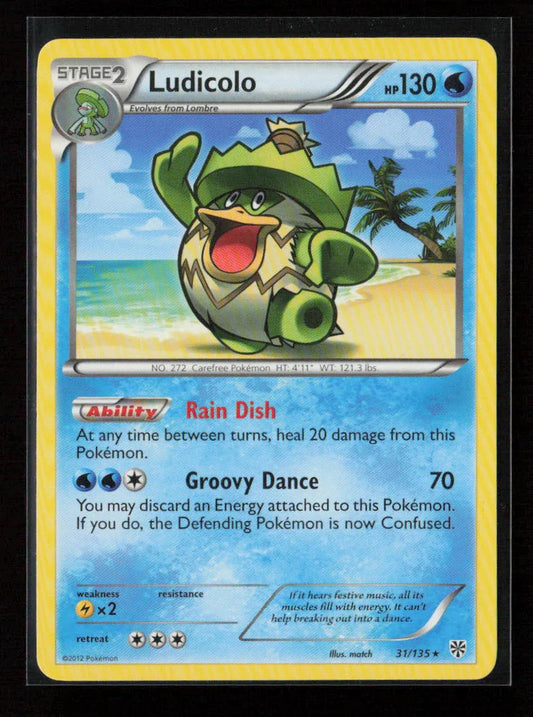 Ludicolo Rare Plasma Storm 31/135 NM - Kang's Collectibles