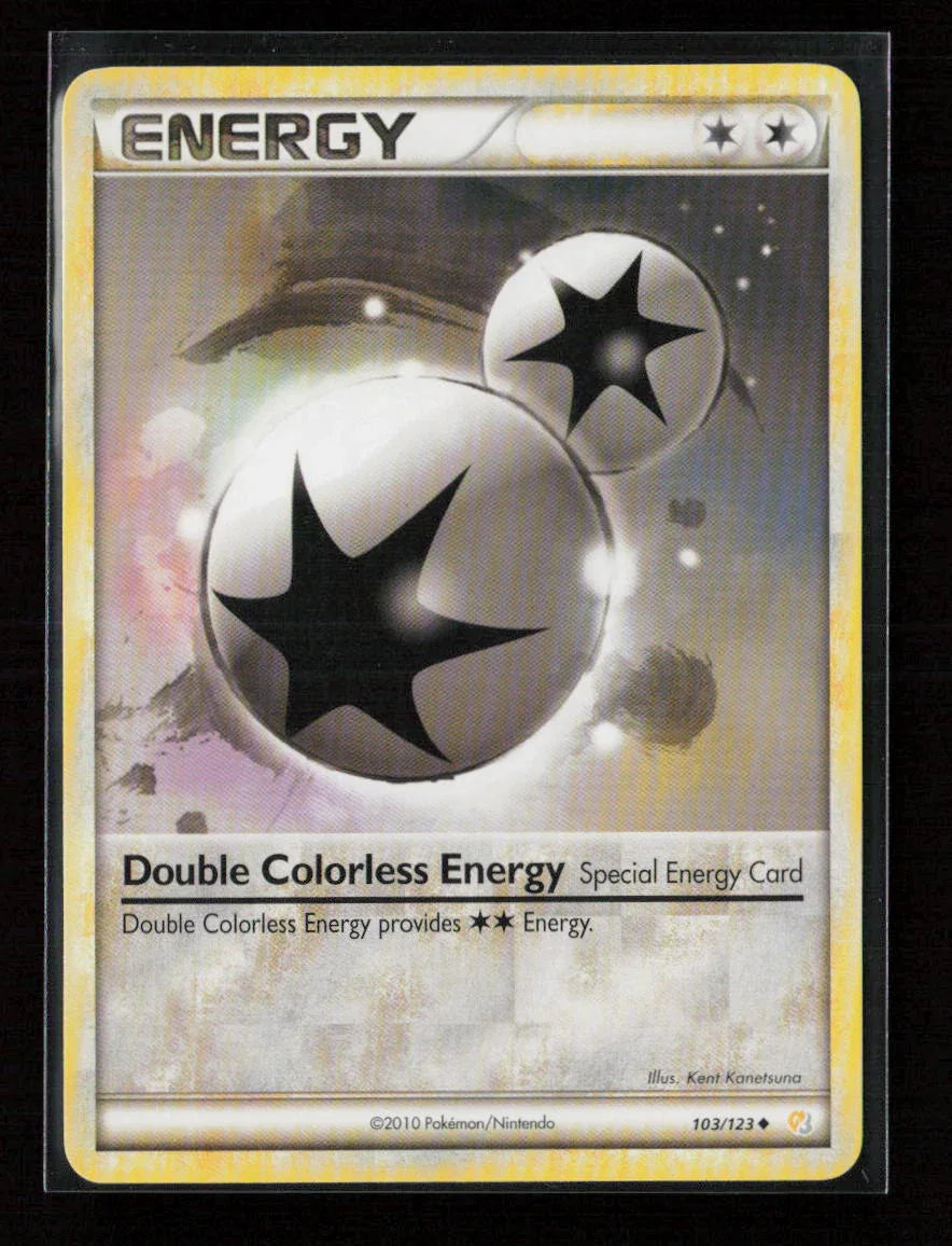 Double Colorless Energy Uncommon HeartGold SoulSilver 103/123 LP - Kang's Collectibles