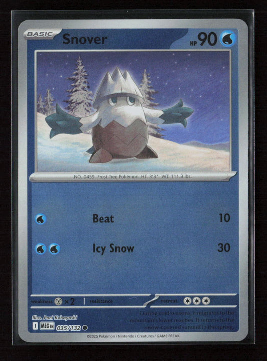Snover - Common ME01: Mega Evolution 035/132 NM
