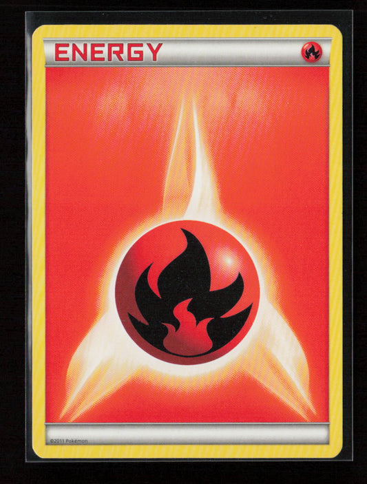 Fire Energy (2011 Unnumbered) Promo League & Championship Cards NM