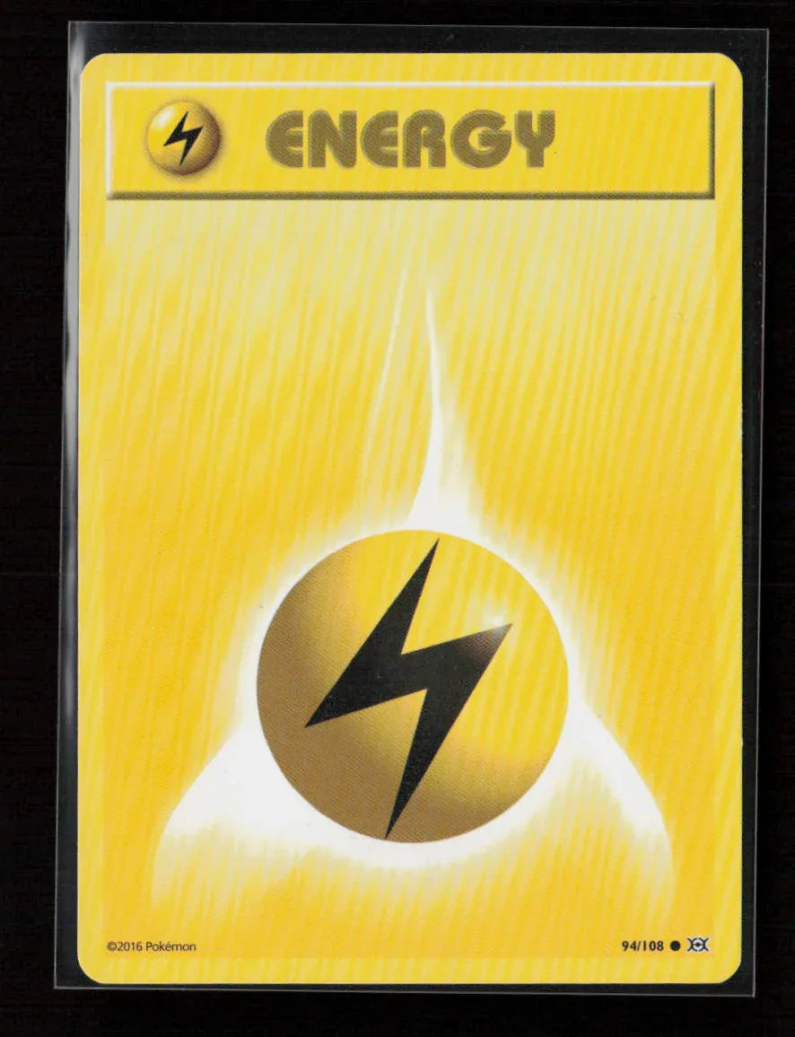 Lightning Energy Common XY - Evolutions 94/108 LP - Kang's Collectibles