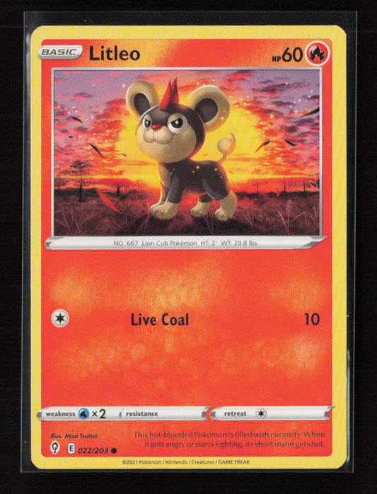 Litleo Common SWSH07: Evolving Skies 022/203 LP
