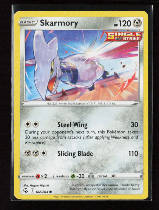 Skarmory Common SWSH08: Fusion Strike 182/264 NM