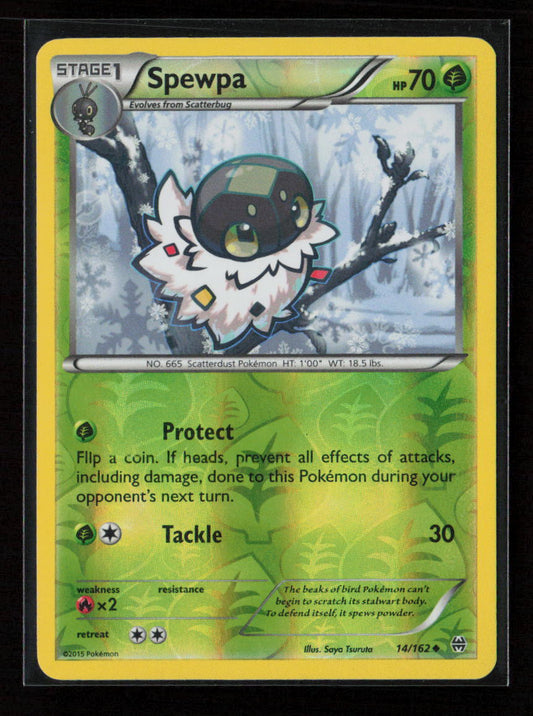 Spewpa Uncommon XY - BREAKthrough 14/162 LP