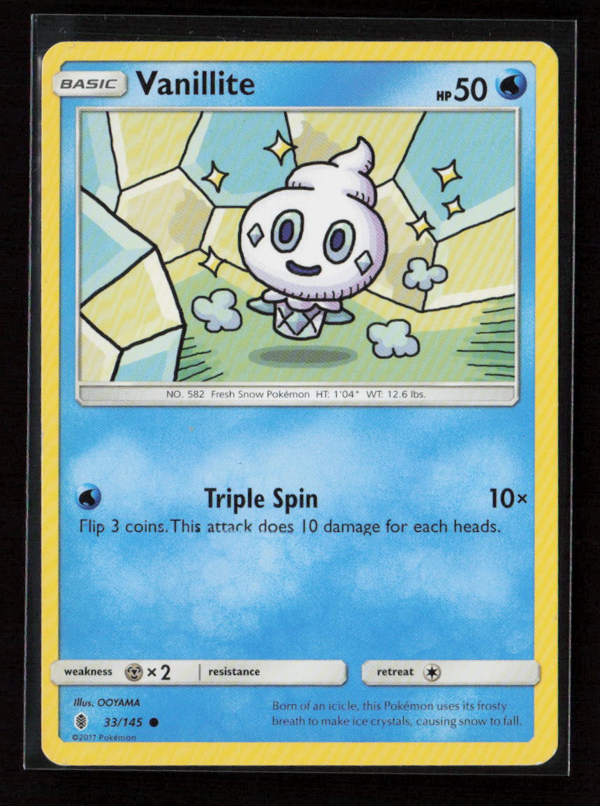 Vanillite Common SM - Guardians Rising 33/145 LP