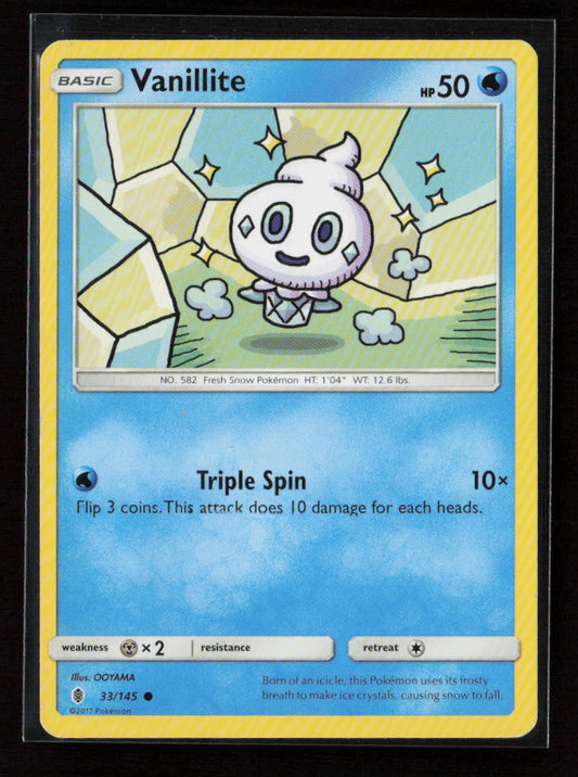 Vanillite Common SM - Guardians Rising 33/145 LP