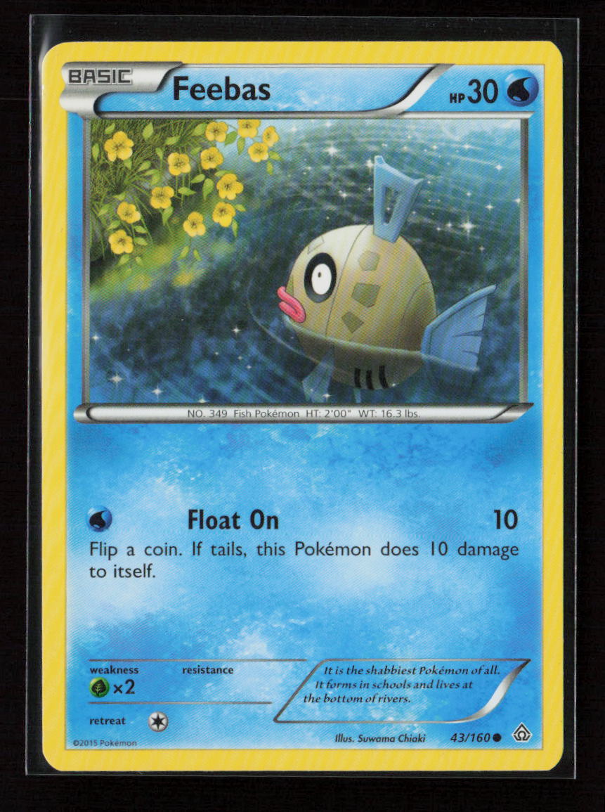Feebas Common XY - Primal Clash 43/160 LP