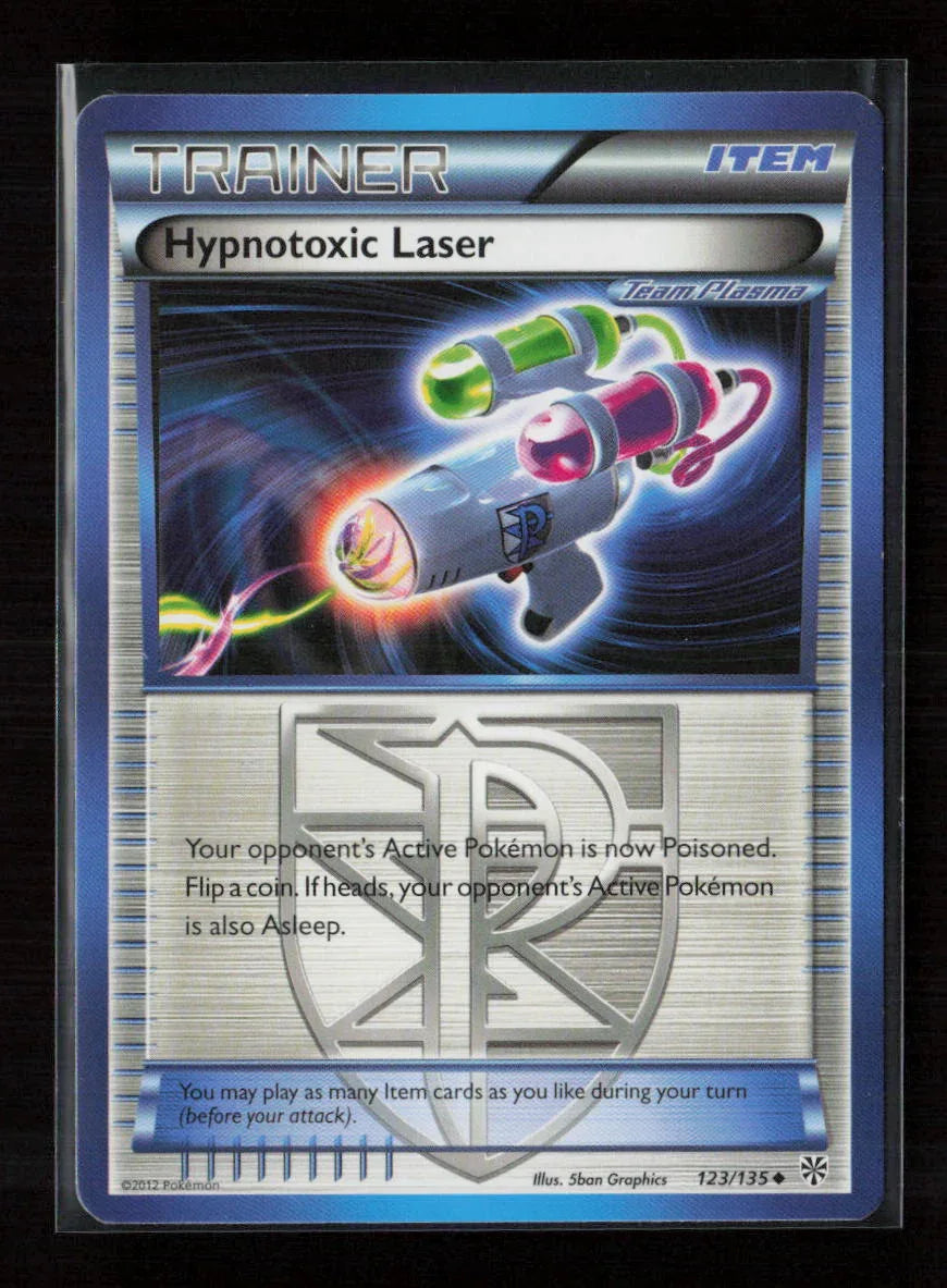 Hypnotoxic Laser (Team Plasma) Uncommon Plasma Storm 123/135 NM - Kang's Collectibles
