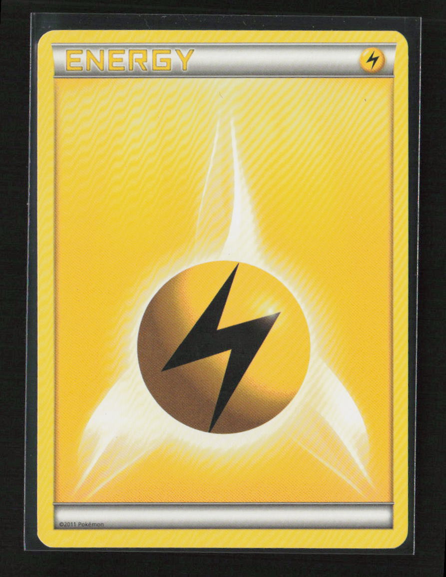 Lightning Energy (2011 Unnumbered) Promo League & Championship Cards LP