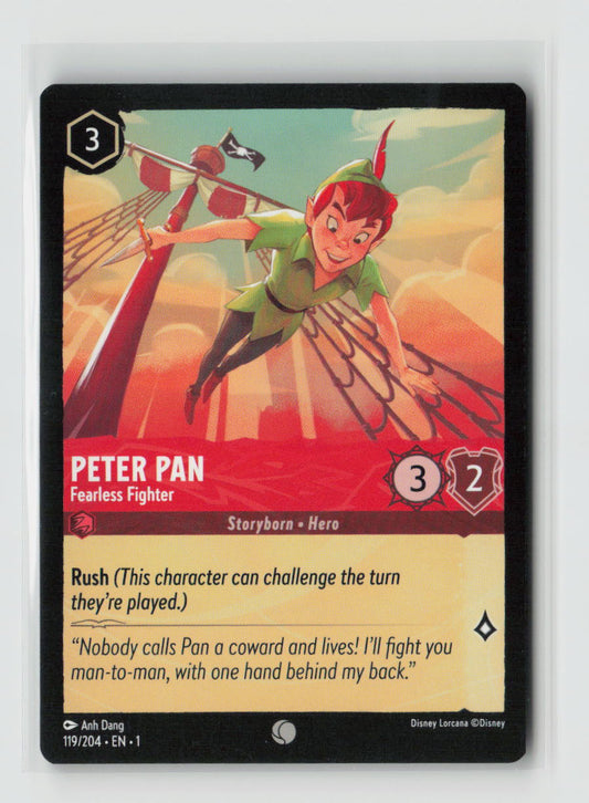 Peter Pan - Fearless Fighter Common The First Chapter 119/204 NM