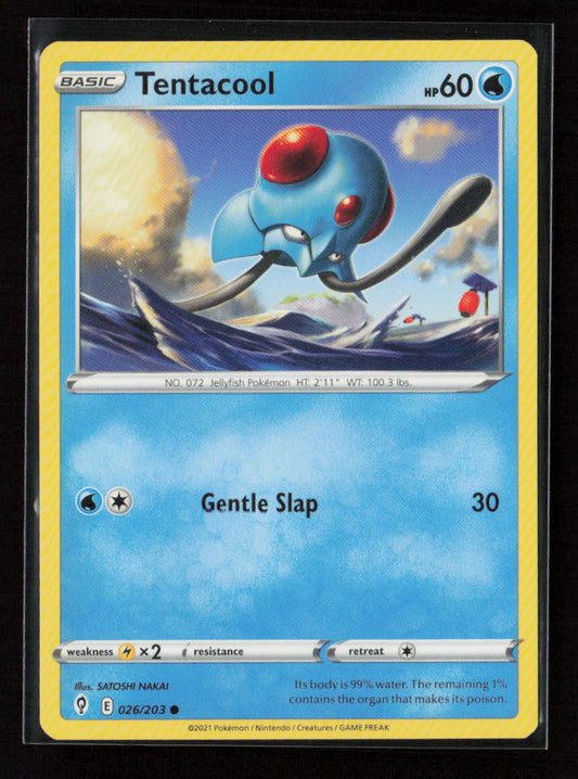 Tentacool Common SWSH07: Evolving Skies 026/203 LP