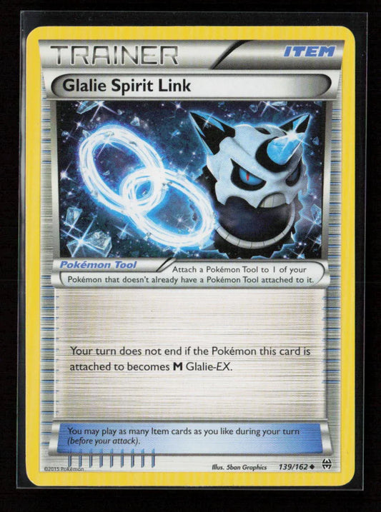 Glalie Spirit Link Uncommon XY - BREAKthrough 139/162 LP - Kang's Collectibles